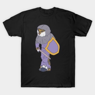 Lawful Good - Cat Knight - Mascot Honor T-Shirt